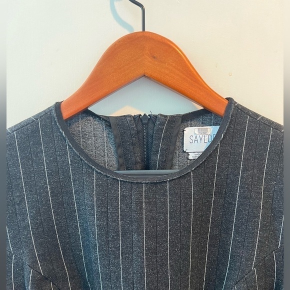 Saylor Pin Striped Constance Dress - Picture 6 of 16